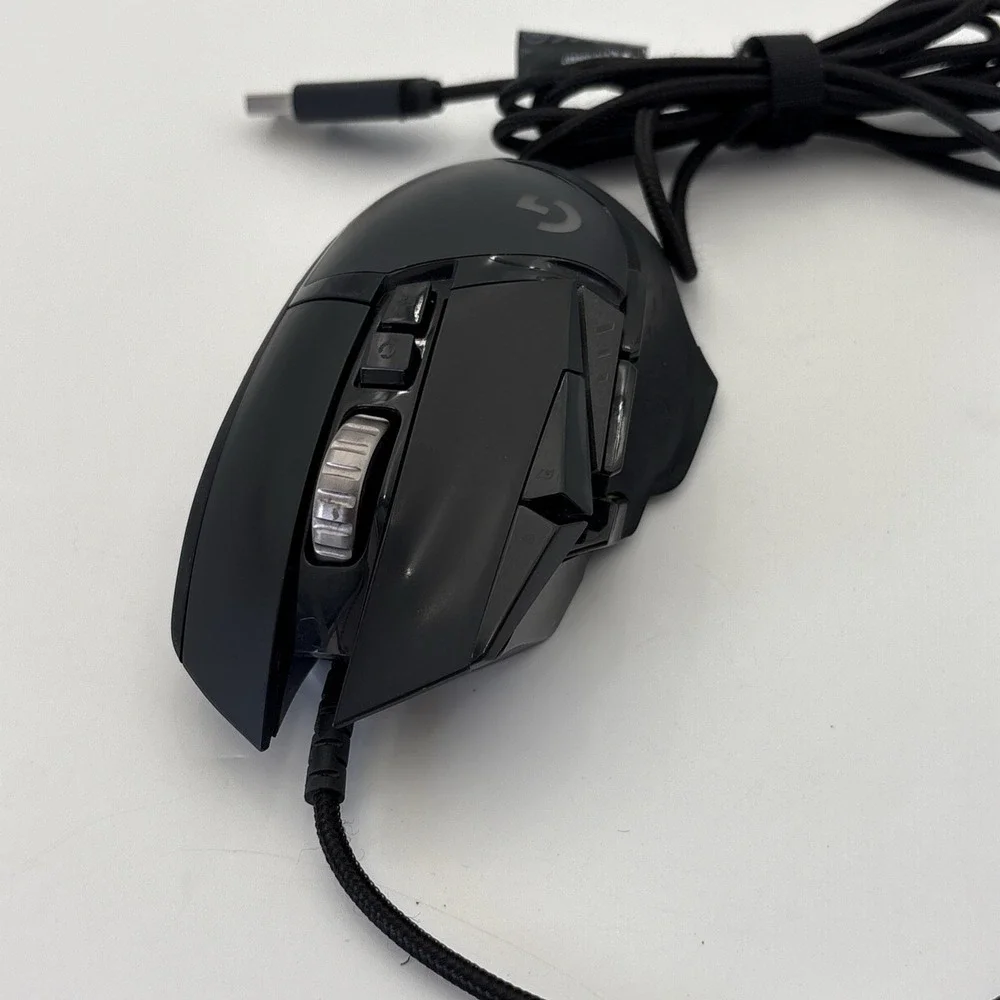 Logitech G502 HERO Wired Optical Gaming Mouse Black Programmable USB